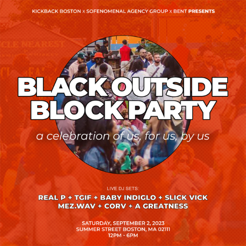 BLACK OUTSIDE BLOCK PARTY